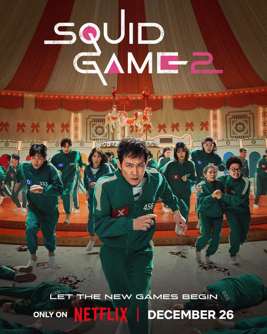 Squid Game Season 2 2024 Hindi Dubbed Netflix Full premium review catalog poster