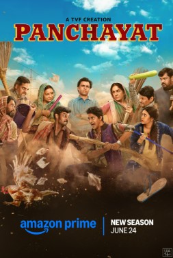 Panchayat Season 3 2024 Hindi Comedy Series Web-DL premium review catalog poster