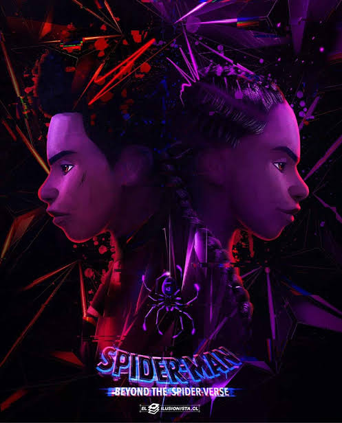 Spider-Man Beyond the Spider-Verse 2026 Hindi Dubbed premium review catalog poster