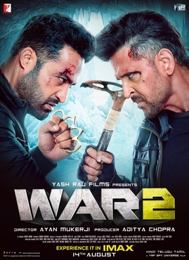 War 2 2026 Hindi Dual Audio HDTC 720p premium review catalog poster