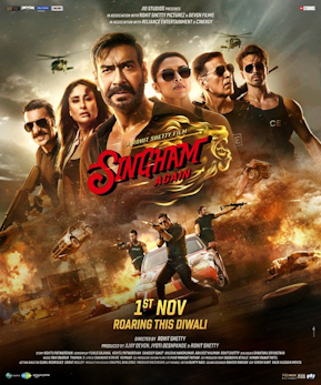 Singham 3 2026 Hindi Web-DL 1080p - 720p premium review catalog poster